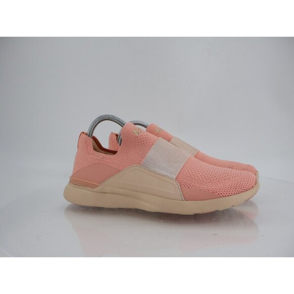 APL Techloom Bliss Shoe Women's 9.5 Pink Knit Comfort Athletic Running Sneaker - Picture 1 of 13